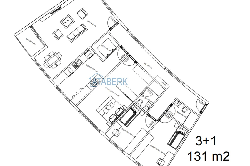 Купить дешево Яркий инновационный проект жилого комплекса нового поколения – Анталия, Кепез  6 