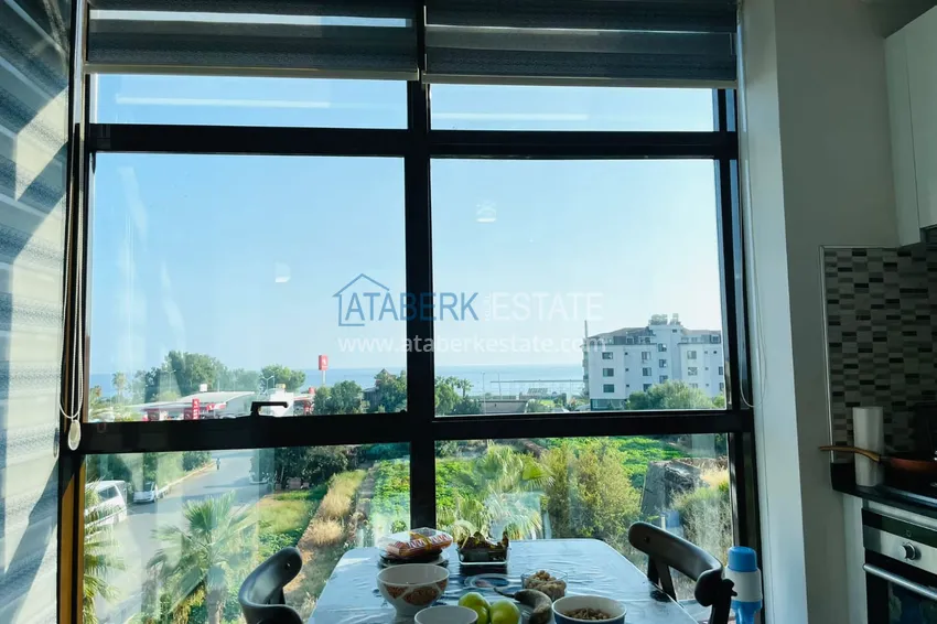 Приобрести Квартира 1+1 меблированная с видом на море и горы - район Кестель, Алания 3 