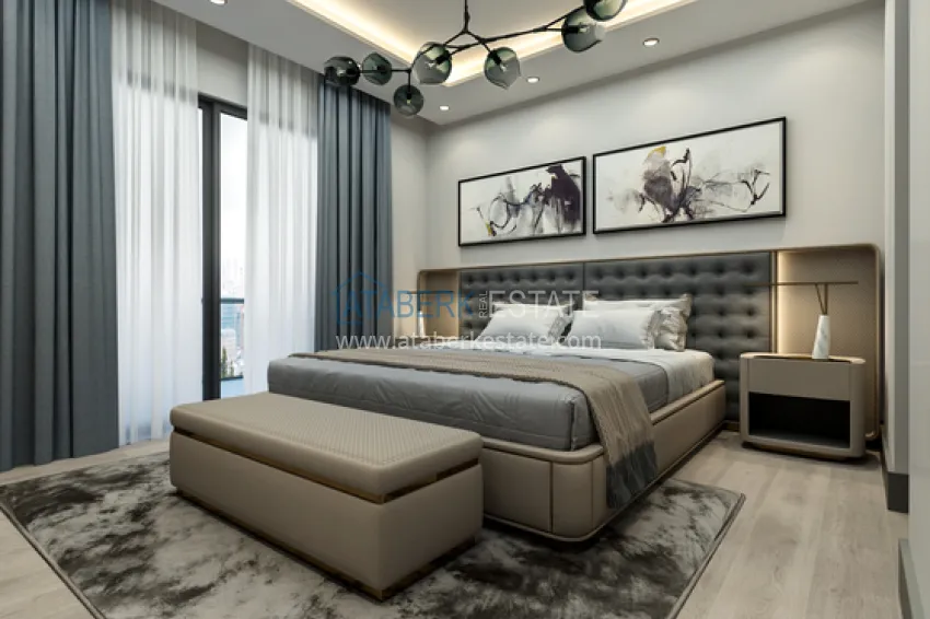 Приобрести Новый жилой комплекс, с собственной инфраструктурой в популярном районе Тедже, Мерсин. 7 