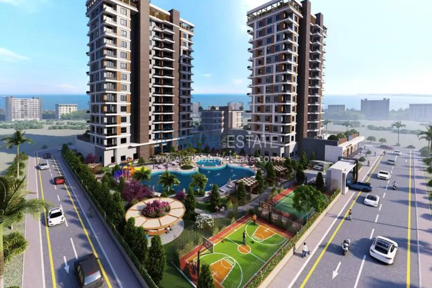 Современный проект с собственной инфраструктурой в популярном районе Мезитли, Мерсин. 1 