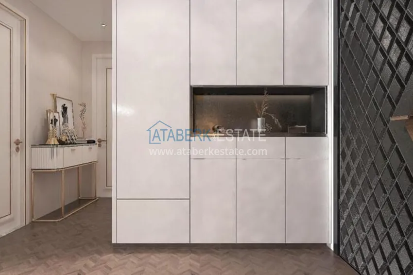 Приобрести Современный проект с собственной инфраструктурой в популярном районе Мезитли, Мерсин. 15 