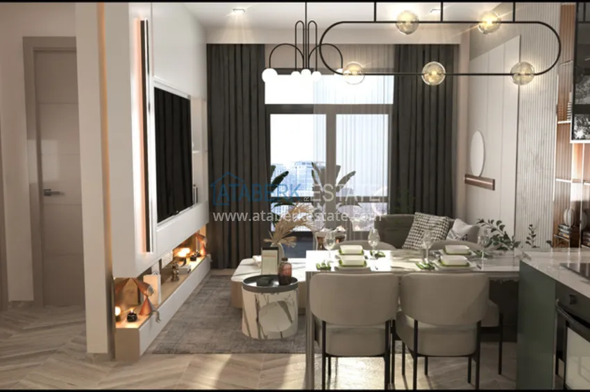 Приобрести Новый жилой комплекс, в районе Тедже, Мерсин, с собственной инфраструктурой в популярном 3 