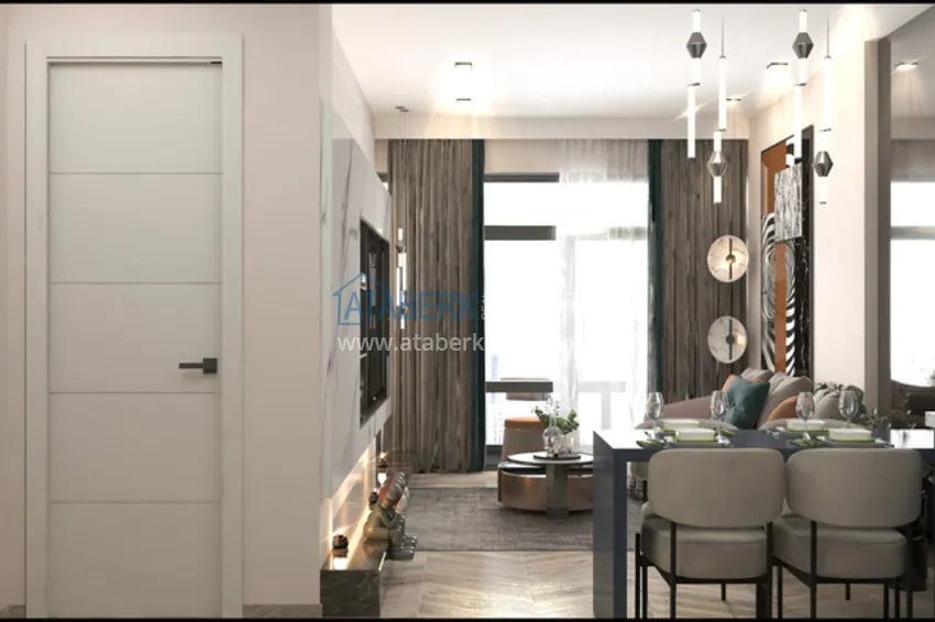 Приобрести Апартаменты 1+1 в районе Арпачбахшиш в Мерсине 3 