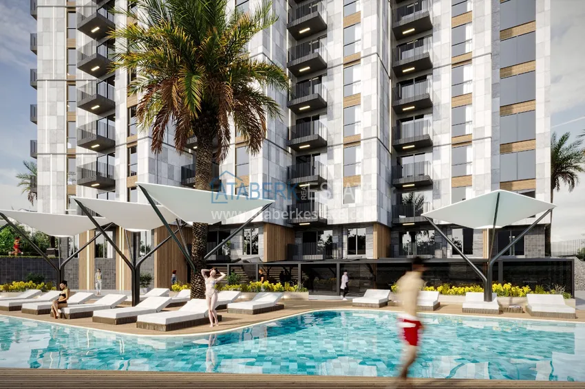 Квартиры в Газипаше, Пазарджи в комплексе на этапе строительства, напрямую от застройщика  3 