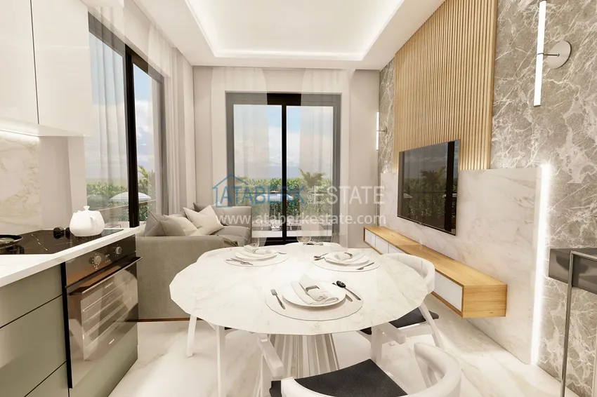 Приобрести Новый комплекс комфорт-класс в Алании, район Паяллар 3 