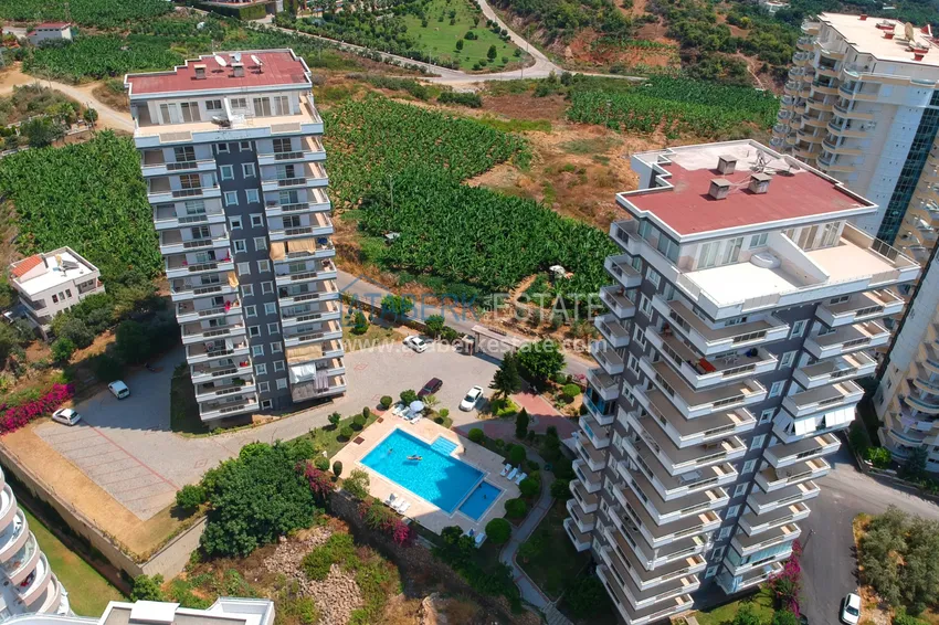 Квартира 2+1 меблированная с видом на горы и море, Махмутлар – Алания 3