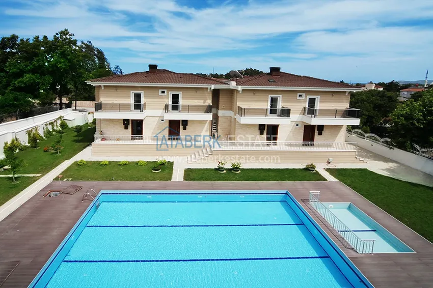 Триплекс вилла в коттеджном комплексе Кемер, Гейнюк  3 