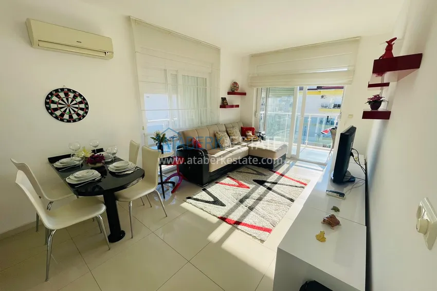 Приобрести Меблированная двухкомнатная квартира рядом с морем в Алании район Оба 4 