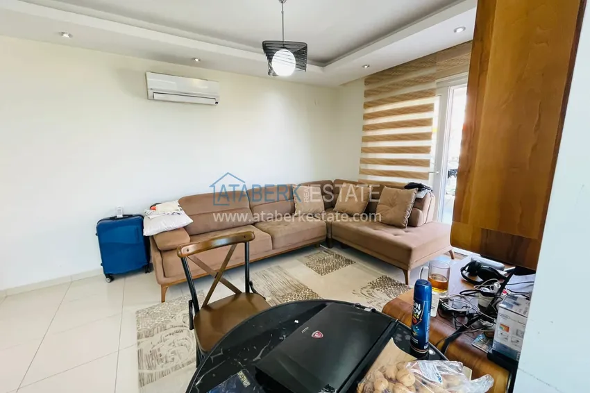 Приобрести Квартира 1+1 меблированная с видом на море и горы - район Кестель, Алания 4 