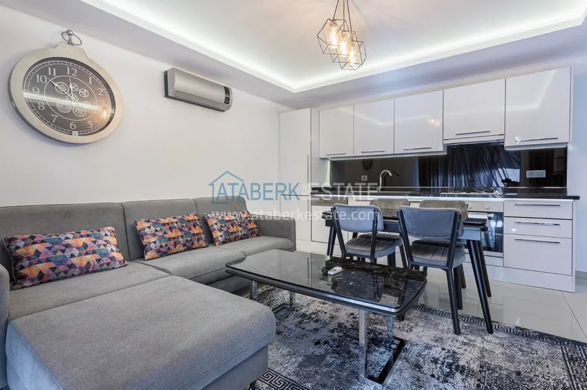 Приобрести Квартира в центре Алании, двухкомнатная с мебелью 3 