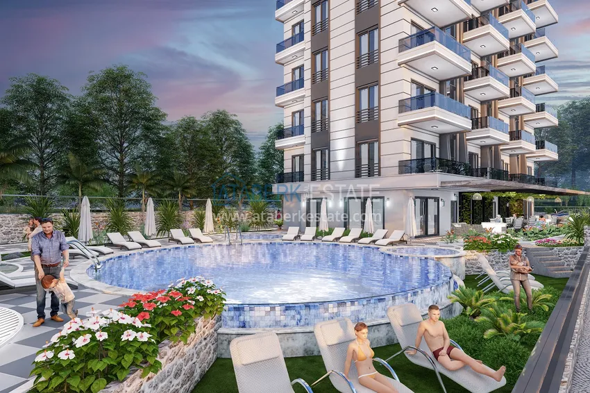 Привлекательный инвестиционный проект офф-плана в Алании, район Демирташ 6 