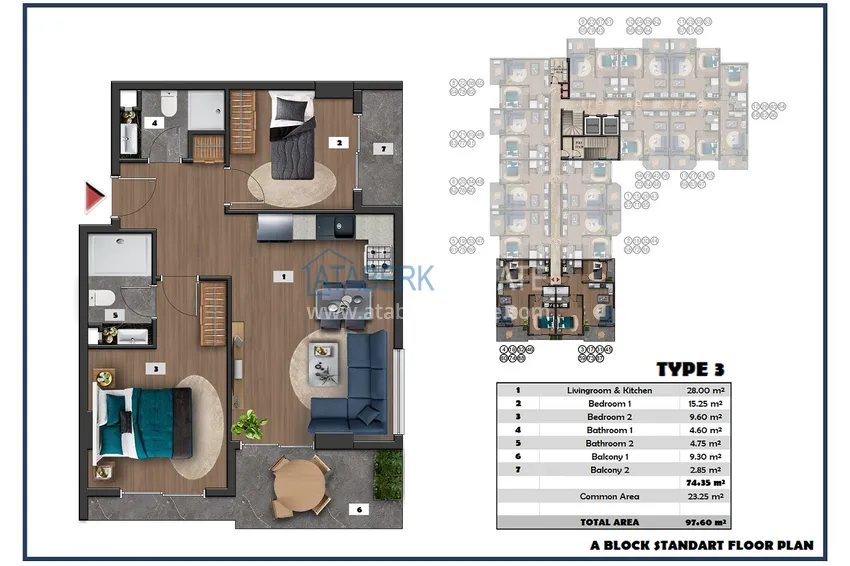 Купить дешево Новый комплекс сегмента комфорт в Алании. РАССРОЧКА НА 2 ГОДА 6 