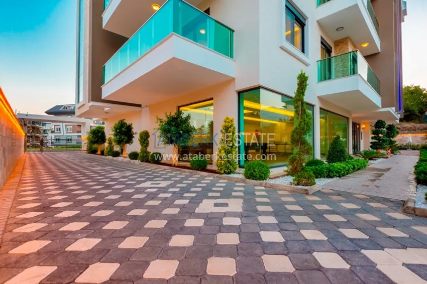 Пентхаус – дуплекс в районе Оба, меблированный в молодом современном комплексе 5 