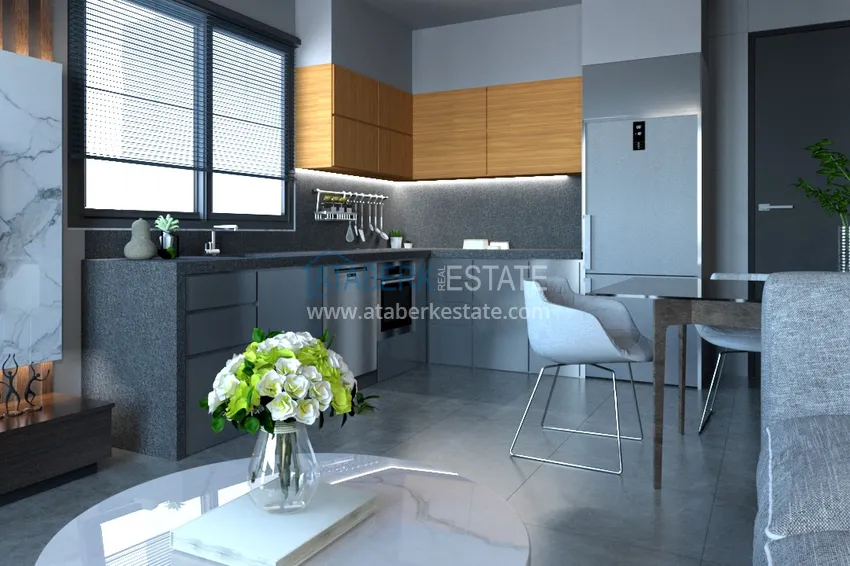 Приобрести Квартира 2+1 на этапе строительства напрямую от инвестора в 250 метрах от моря - центр Алании 4 