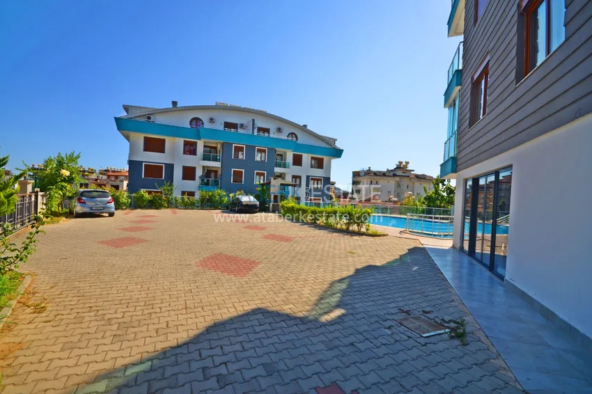 Меблированная квартира с 3 спальнями в центре Алании – Хасбахче  4 