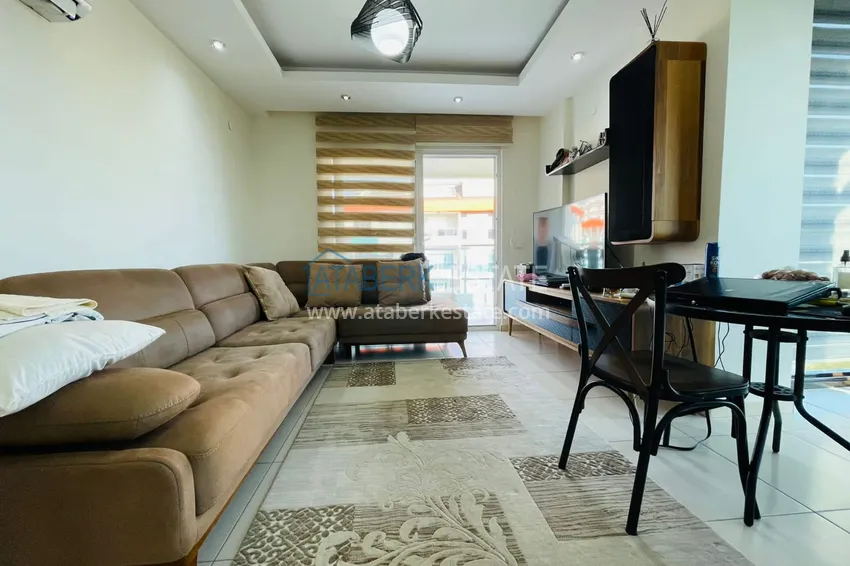 Приобрести Квартира 1+1 меблированная с видом на море и горы - район Кестель, Алания 5 