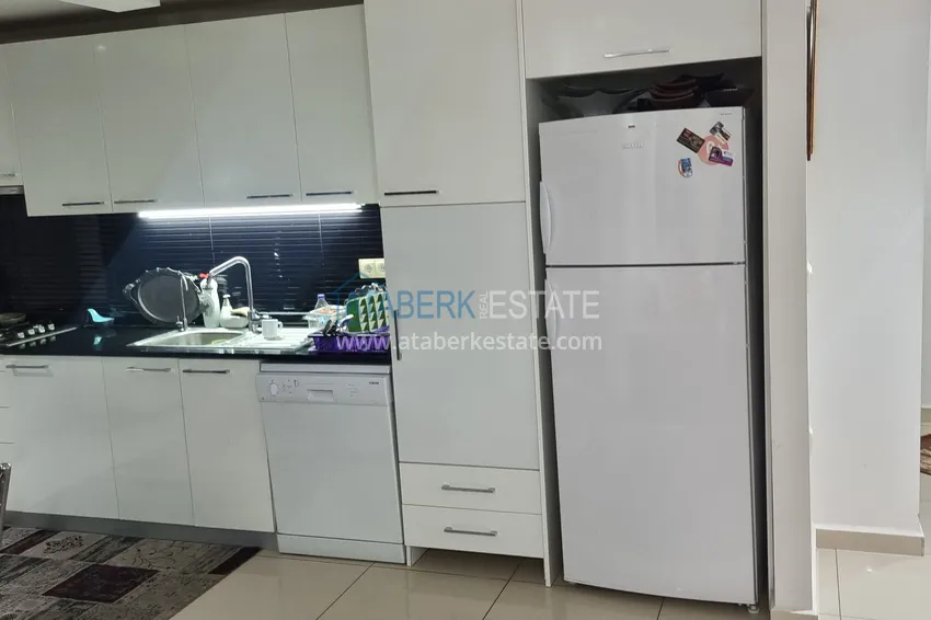 Приобрести Квартира 2+1 меблированная в комфортабельном жилом комплексе, район Джикджилли – Алания 4 