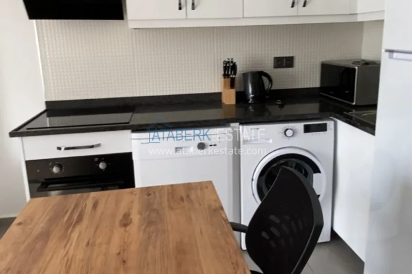 Приобрести Квартира 1+1 в Махмутларе меблированная с видом на горы и море. Мопед в подарок!  5 