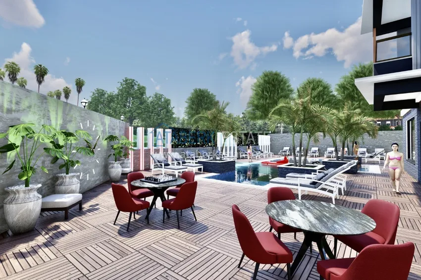 Новый проект бутик-резиденции в районе Авсаллар, Алания 6 