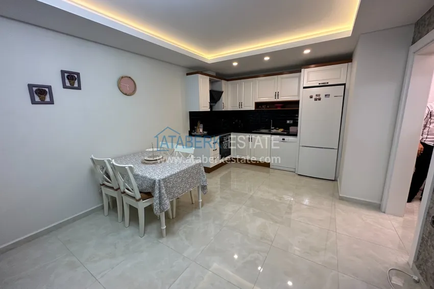 Приобрести Квартира 1+1 меблированная с открытым видом на море, район Махмутлар – Алания 5 