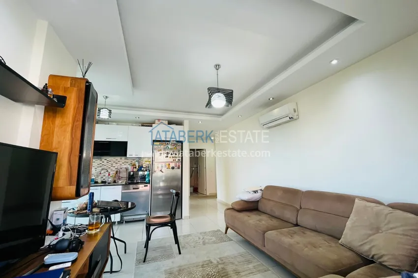 Приобрести Квартира 1+1 меблированная с видом на море и горы - район Кестель, Алания 6 