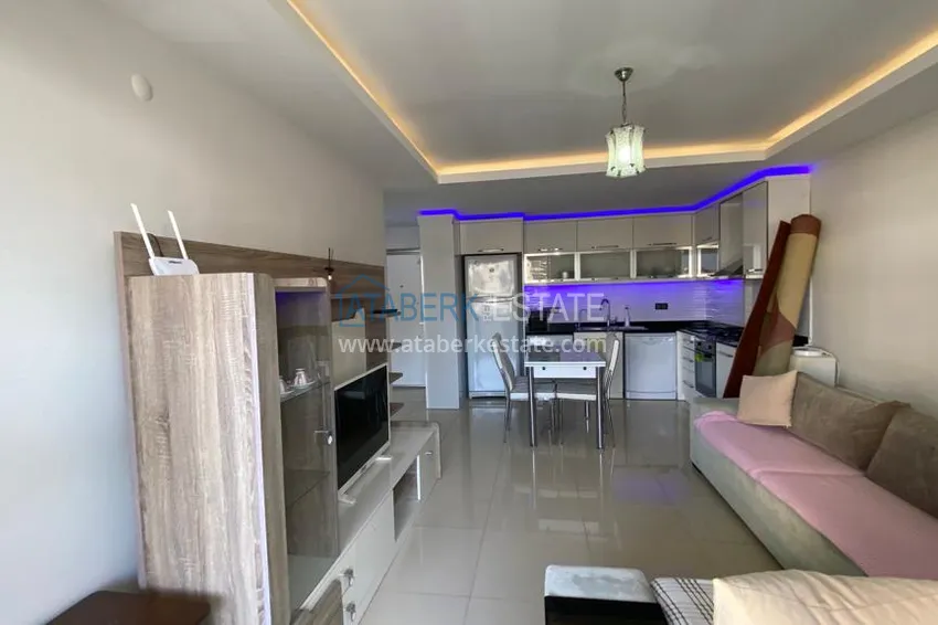 Приобрести Квартира 1+1 меблированная с видом на горы, Кестель – Алания 5 