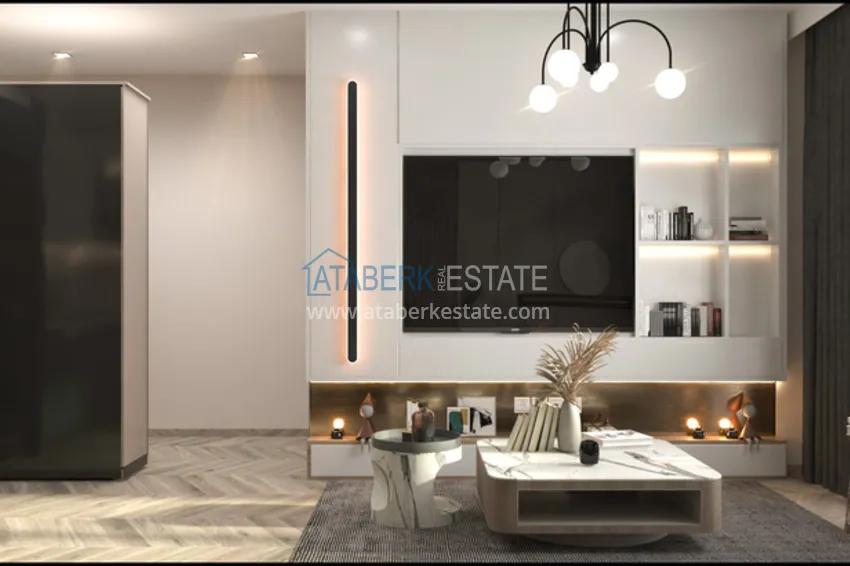 Приобрести Новый жилой комплекс, в районе Тедже, Мерсин, с собственной инфраструктурой в популярном 5 