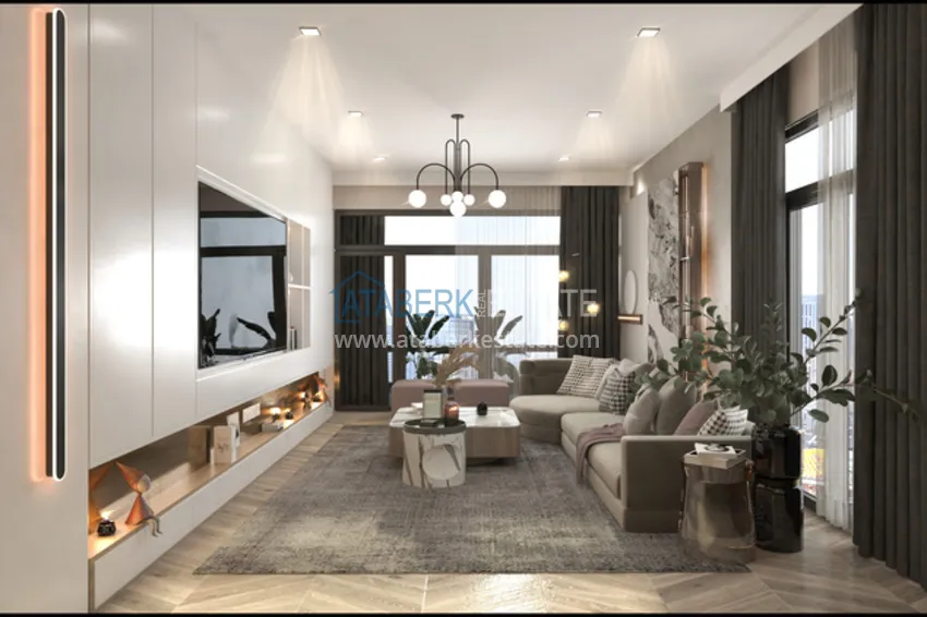 Приобрести Новый жилой комплекс, в районе Тедже, Мерсин, с собственной инфраструктурой в популярном 14 