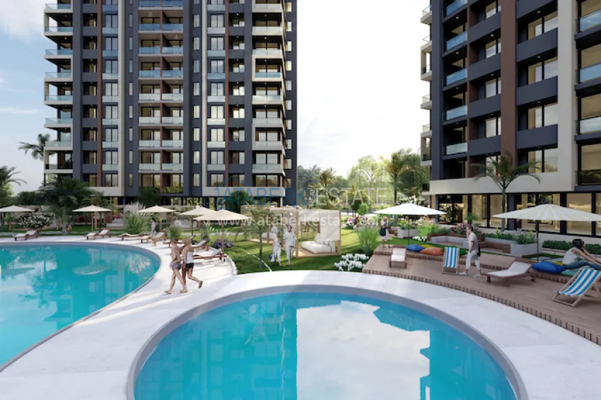 Комплекс с инфраструктурой у самого моря в районе Томюк-Мерсин. 4