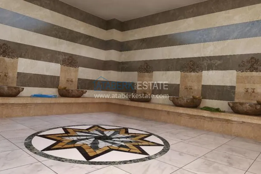 Современный проект с собственной инфраструктурой в популярном районе Мезитли, Мерсин. 22 