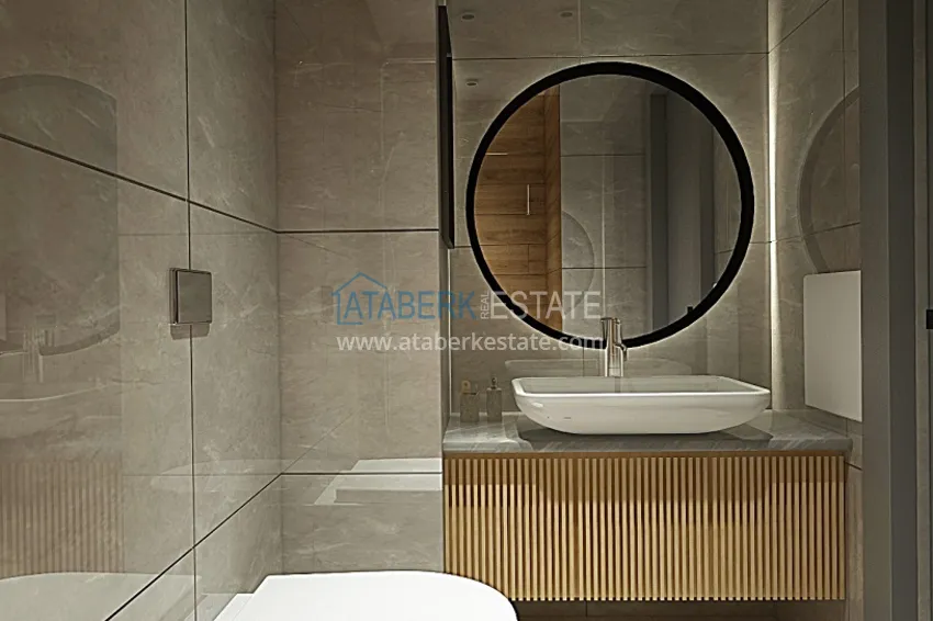 Приобрести Новый комплекс комфорт-класс в Алании, район Паяллар 16 