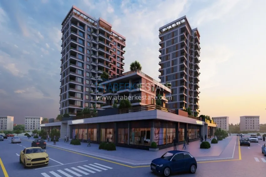 Современный проект с собственной инфраструктурой в популярном районе Мезитли, Мерсин. 11 