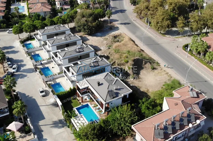 Вилла в Кемере с мебелью и частным бассейном в коттеджном комплексе 6 