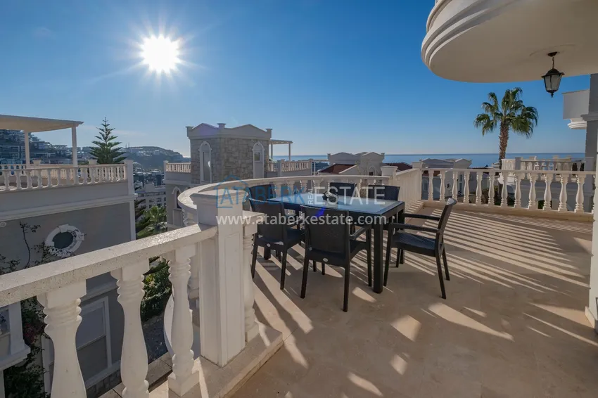 Приобрести Вилла в районе Конаклы с мебелью, частным бассейном и видовыми характеристиками 8 