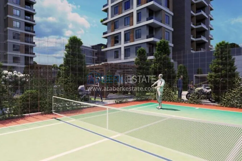 Современный проект с собственной инфраструктурой в популярном районе Мезитли, Мерсин. 4 