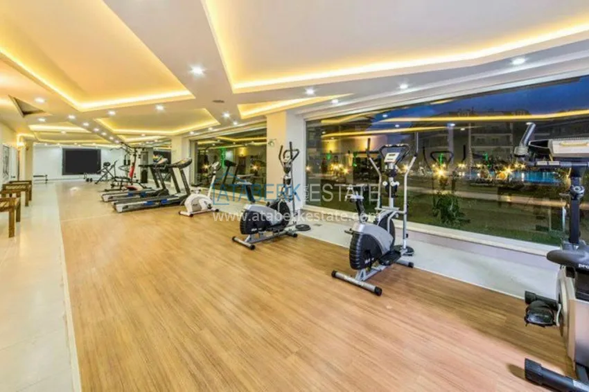 Квартира 2+1 с мебелью и застеклённым балконом, район Оба – Алания 6 