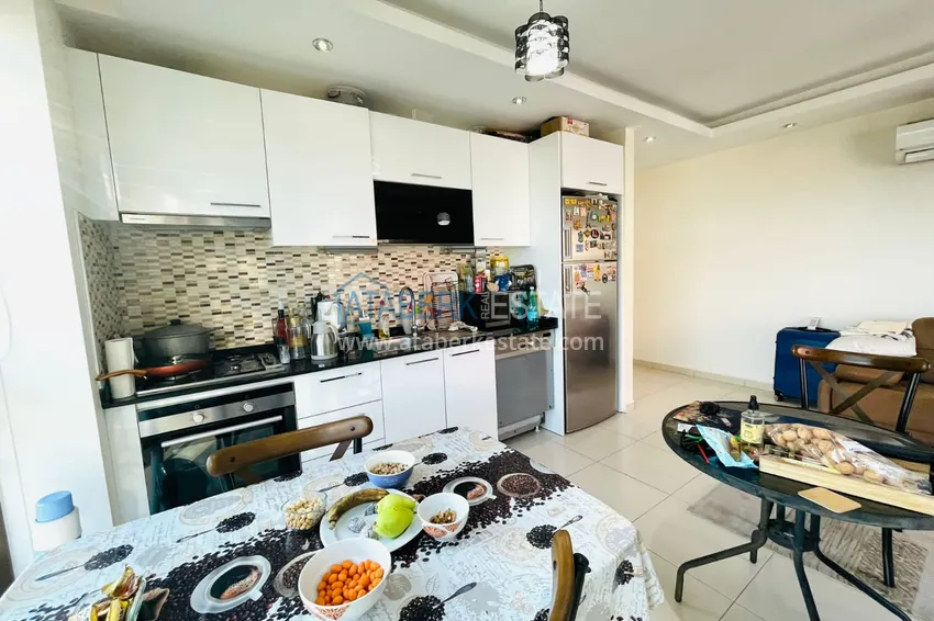 Приобрести Квартира 1+1 меблированная с видом на море и горы - район Кестель, Алания 7 