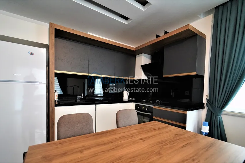 Приобрести Квартира 2+1 с новой мебелью в центре Алании – район пляжа Кейкубат  6 