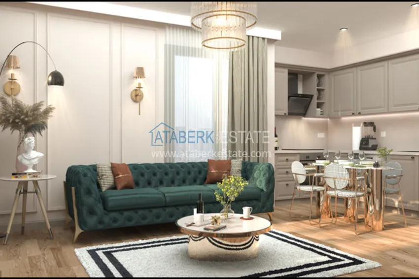 Приобрести Новый проект с комфортной инфраструктурой в популярном районе Мезитли. 4 