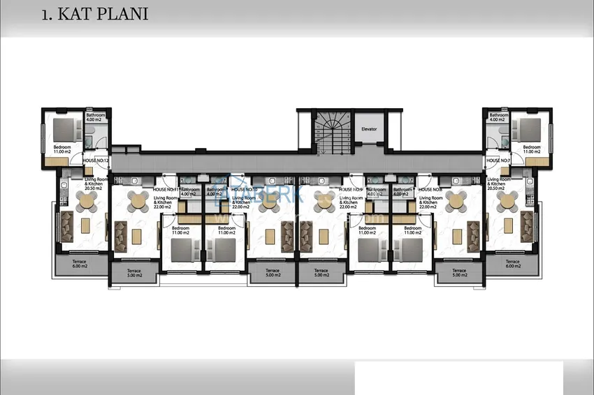 Купить дешево Новый комплекс комфорт-класс в Алании, район Паяллар 2 