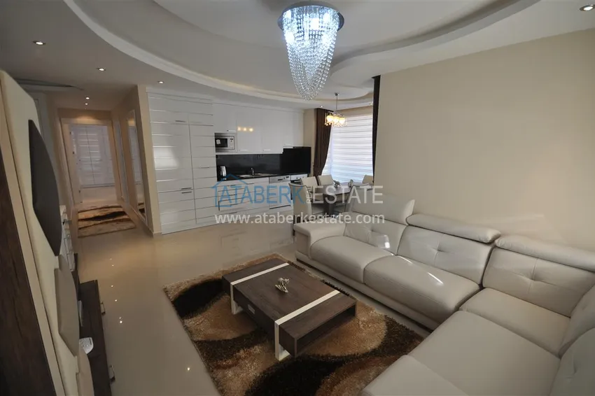 Приобрести Квартира 2+1 меблированная с видом на море и горы, Тосмур – Алания 7 