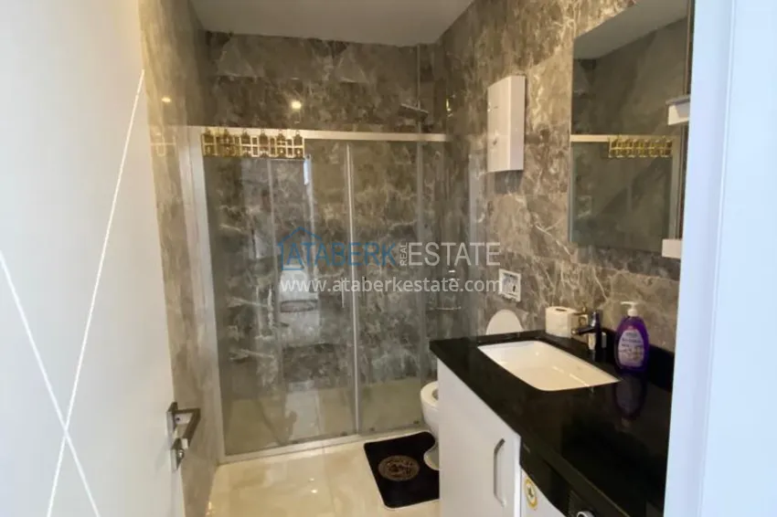 Приобрести Квартира 2+1 меблированная в центре Алании, районе пляжа Клеопатра  9 