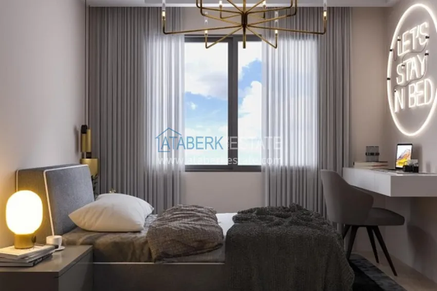 Приобрести Современный жилой комплекс с инфраструктурой комфорт-класса в районе Арпачбахшиш 7 