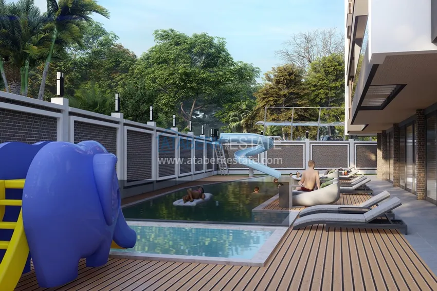 Новый комплекс комфорт-класс в Алании, район Паяллар 7 