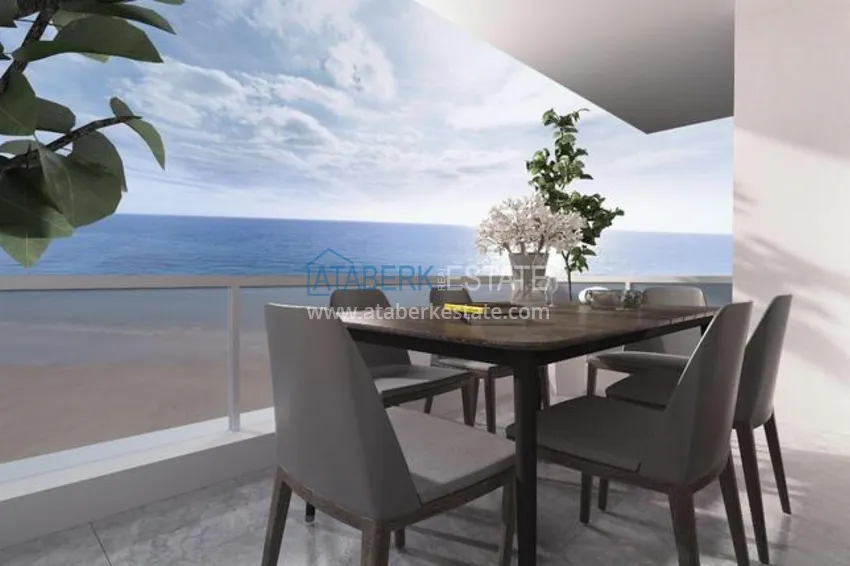 Приобрести Современный проект с собственной инфраструктурой в популярном районе Мезитли, Мерсин. 2 