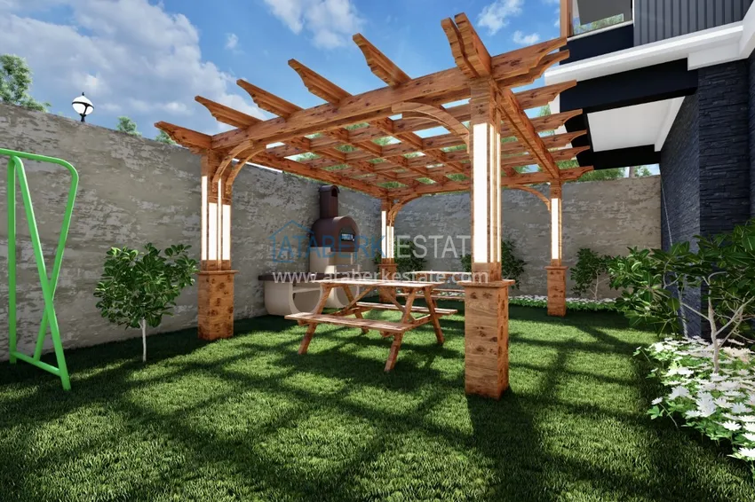 Новый проект бутик-резиденции в районе Авсаллар, Алания 9 