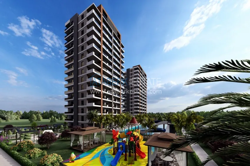 Современный жилой комплекс с инфраструктурой комфорт-класса в районе Арпачбахшиш 7 