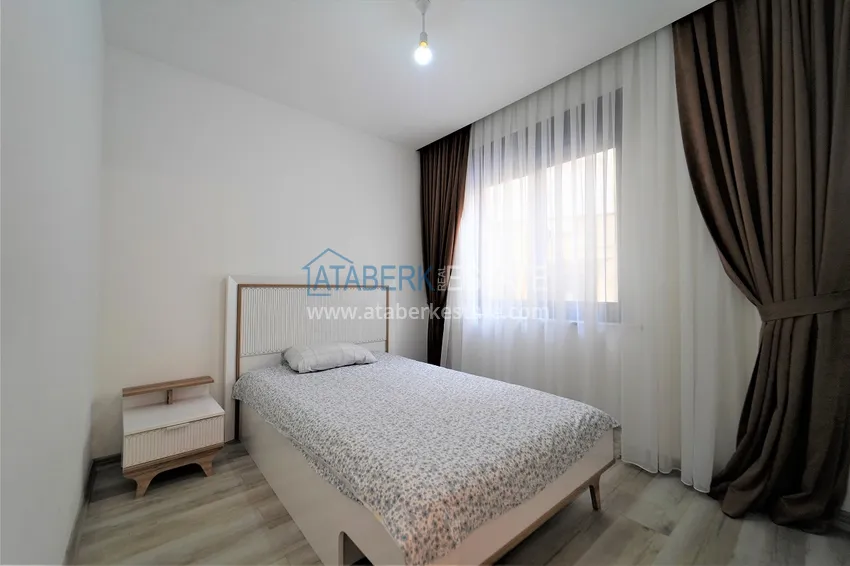 Приобрести Квартира 2+1 с новой мебелью в центре Алании – район пляжа Кейкубат  8 