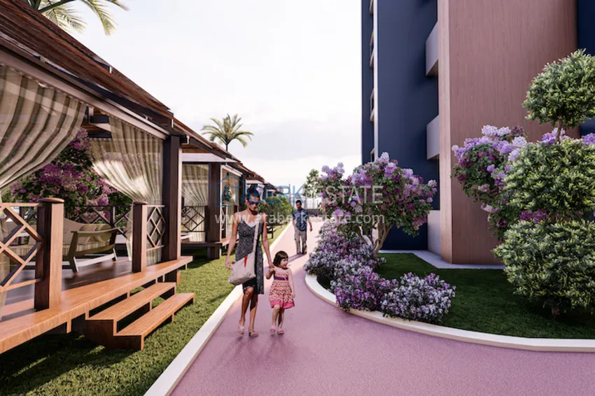 Квартиры 2+1 от застройщика в комплексе люкс. Томюк Мерсин 7 