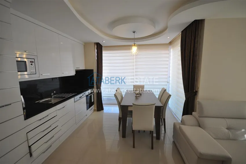 Приобрести Квартира 2+1 меблированная с видом на море и горы, Тосмур – Алания 9 